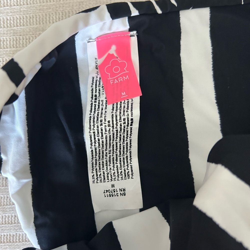 Farm Rio Coconut Reversible Bikini Bottom - Picture 7 of 8